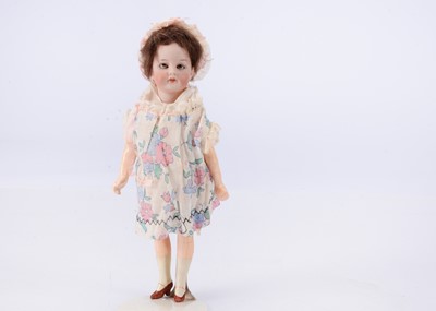 Lot 809 - A small Simon & Halbig 1078 flapper doll