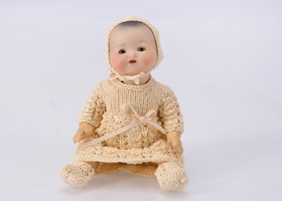 Lot 817 - A small Armand Marseille 351 Asian baby doll