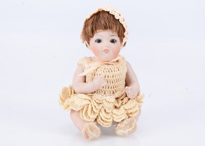 Lot 820 - A large Kestner 830 all-bisque child doll