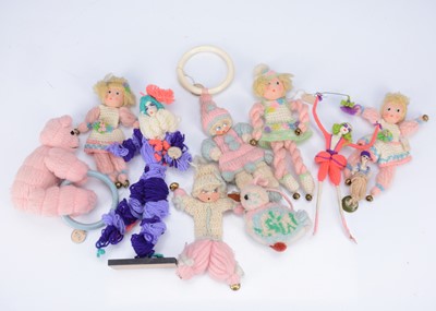 Lot 832 - Rare Grecon wool dolls from the family of Margaret Cohn