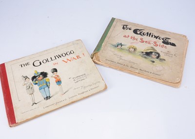 Lot 838 - Two Golliwogg books, by Florence K Upton