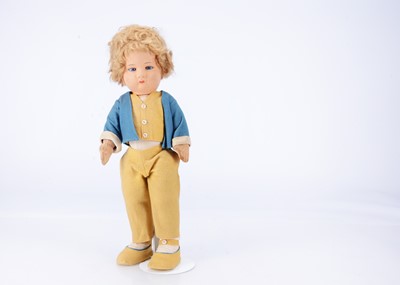 Lot 841 - A 1930s Chad Valley Bambina boy doll