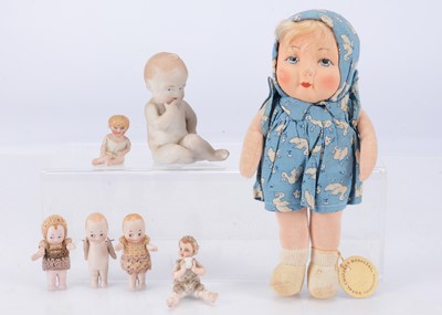 Lot 846 - A Royal Cripples Hospital (Birmingham) child cloth doll