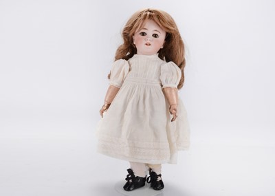 Lot 871 - A Simon & Halbig bisque head doll, marked DEP