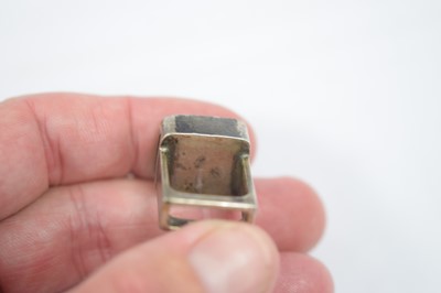 Lot 75 - A collection of modernist silver jewellery