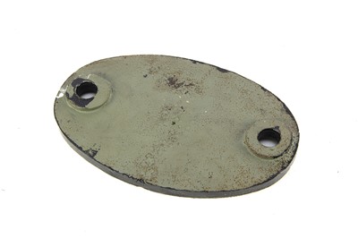 Lot 691 - Cast Iron Shed Plate