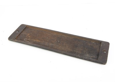 Lot 694 - GWR Smoke Box Number Plate