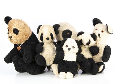 Lot 481 - Six post-war British Pandas