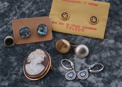 Lot 181 - An early 20th Century shell carved cameo brooch or pendant