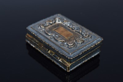 Lot 313 - A William IV silver vinaigrette by E.J