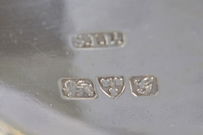 Lot 325 - Four Victorian and later tea related items of silver