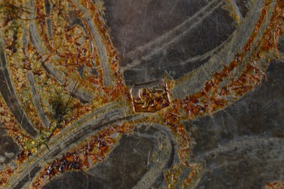 Lot 373 - A George V silver oval box by HA