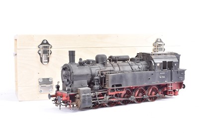 Lot 776 - KM-1 Modellbau Gauge 1 DB black Class 941346 0-10-0 Tank Locomotive