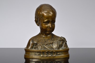 Lot 415 - An early 20th century bust after Jozef Hullebroecke