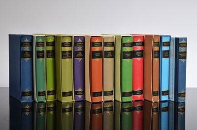 Lot 462 - A collection of twelve folio society books, all titles after Anthony Trollope, eleven in card boxes, one loose