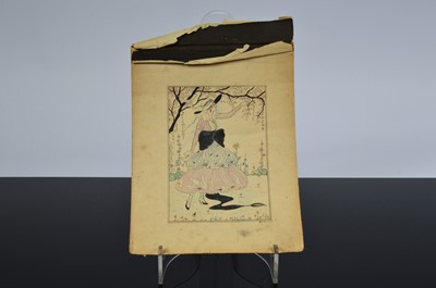 Lot 464 - An early 20th century sketchbook