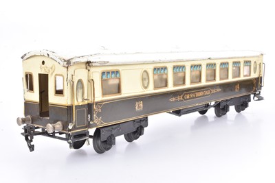 Lot 785 - An uncommon Gauge 1 Third Class Pullman Car by Marklin