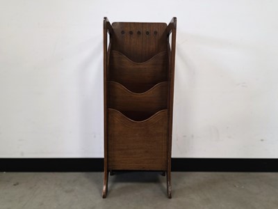 Lot 511 - AN Arts & Crafts Edwardian Magazine Rack