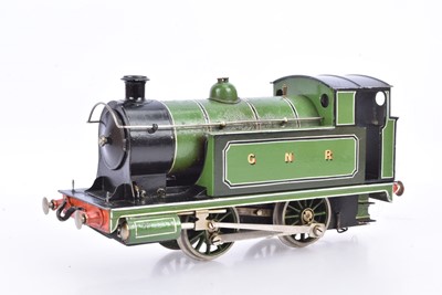 Lot 789 - A part-restored Bing (for B-L) Gauge 1 live steam GNR 0-4-0 Tank Locomotive