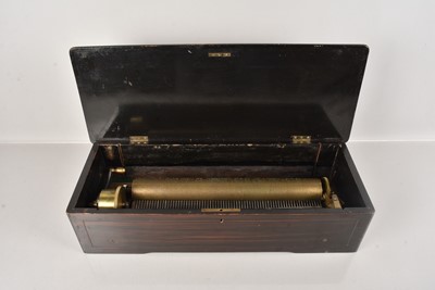 Lot 1 - Musical Box