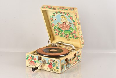 Lot 3 - A 1950s Decca Child's Nursery Portable Gramophone