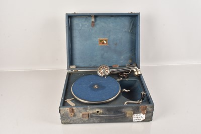 Lot 5 - An HMV Portable Gramophone