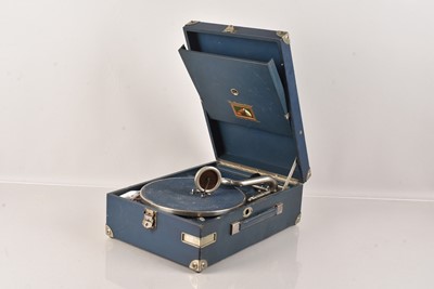 Lot 12 - An HMV Portable Gramophone