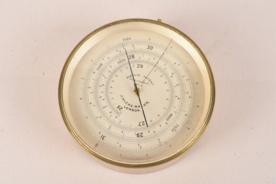 Lot 19 - A J Hicks 'Watkin Patent Compensated Barometer