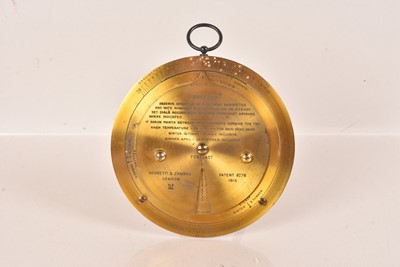 Lot 25 - A Negretti & Zambra Desk Weather Forecaster