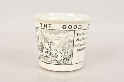 Lot 37 - The Good Samaritan Ointment Pot