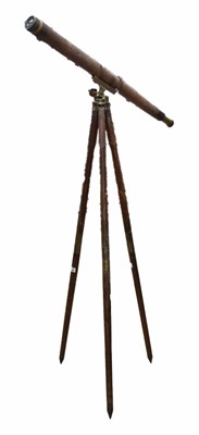 Lot 40 - A 19th Century brass 2 inch Refracting Telescope