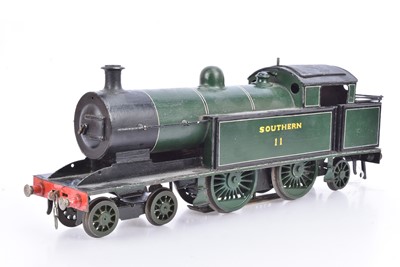 Lot 795 - A modified Bing (for B-L) Gauge 1 electric Southern Railway 4-4-2 Tank Locomotive