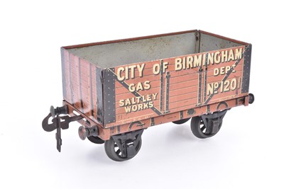 Lot 798 - A Carette (for B-L) Gauge 1 City of Birmingham Gas Dept Open Wagon