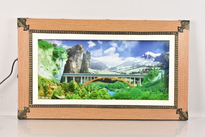 Lot 103 - A Motorized Artwork/Diorama