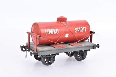 Lot 801 - A Bassett-Lowke Gauge 1 'Lowko Spirit' Tank Wagon