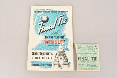 Lot 121 - Final Cup Tie 1946