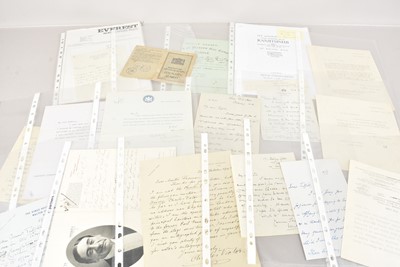 Lot 143 - A selection of Signed Headed Letters