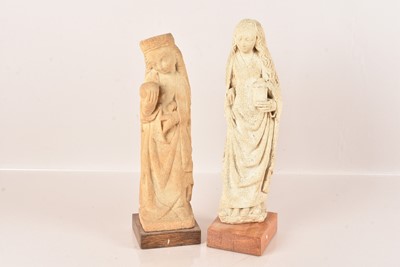 Lot 167 - Two Religious Stone Figures