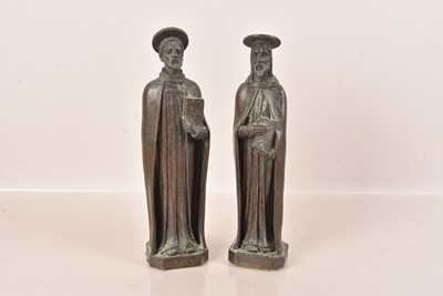 Lot 177 - Two heavy metal Religious Figures