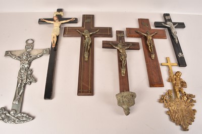 Lot 178 - A collection of Crucifix with Corpus's