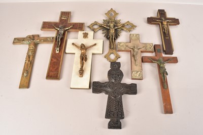 Lot 179 - A collection of Crucifix with Corpus's