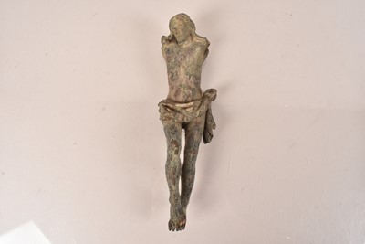 Lot 184 - A 19th Century carved wooden Corpus Christi