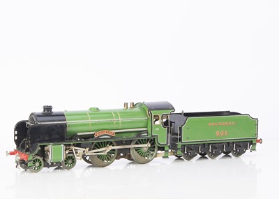 Lot 815 - An Aster Gauge 1 Live Steam Spirit-Fired 4-4-0 Schools Class Locomotive ‘Winchester’ and Tender no 901