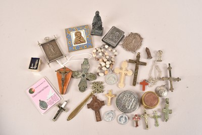 Lot 186 - A collection of Religious Artifacts and Trinkets