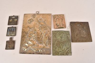 Lot 189 - An assortment of Religious Plaques