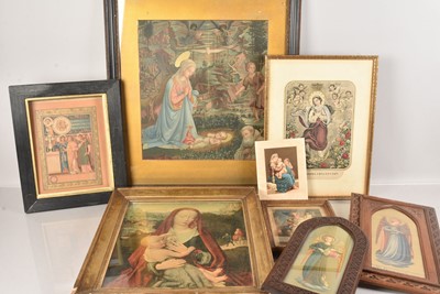 Lot 201 - A collection of Religious Prints