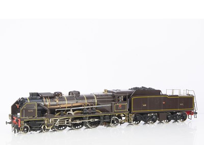 Lot 817 - An Aster for Fulgurex Gauge 1 Live Steam Spirit-Fired Chapelon Nord 4-6-2 / 231 Locomotive and eight-wheel bogie Tender no.3.1192