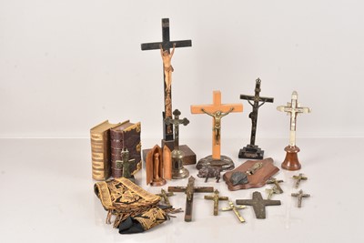 Lot 208 - A possibly 16th/17th Century Corpus Christi mounted on modern cross