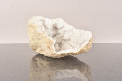 Lot 238 - A White Quartz Geode