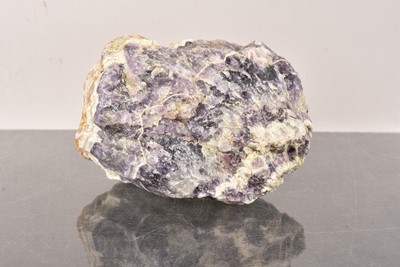 Lot 239 - A Chevron Amethyst Mineral Boulder